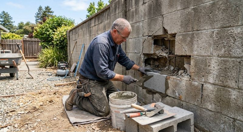 Block Masonry Repair