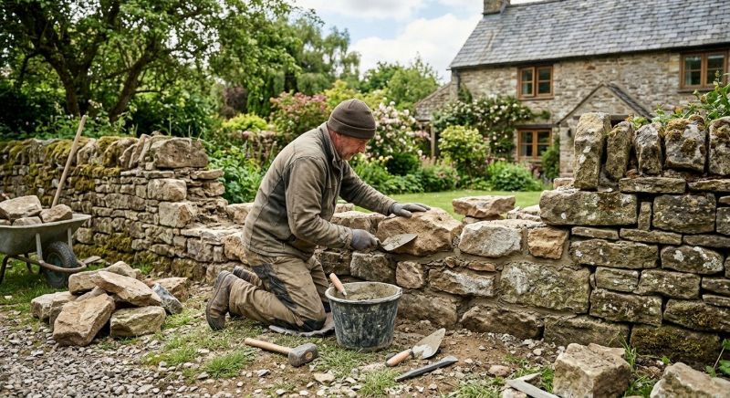 Rock Wall Repair