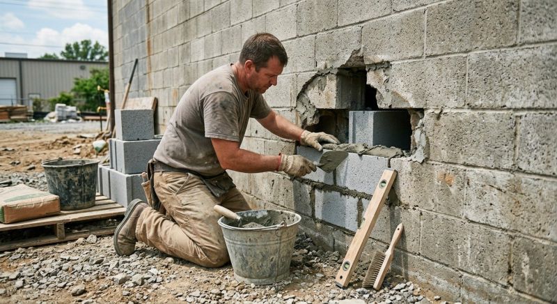 Block Wall Repair in Dunedin, FL