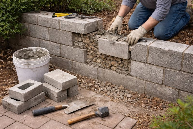Block Wall Repair in Odessa, FL
