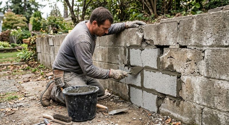 Block Wall Repair in Odessa, FL