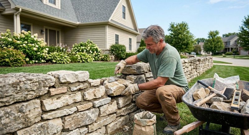 Brick Fence Repair in Pasco County, FL