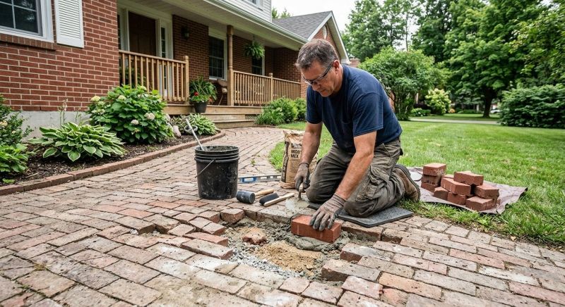 Brick Flatwork Repair in Dunedin, FL