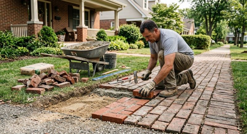 Brick Flatwork Repair in Dunedin, FL