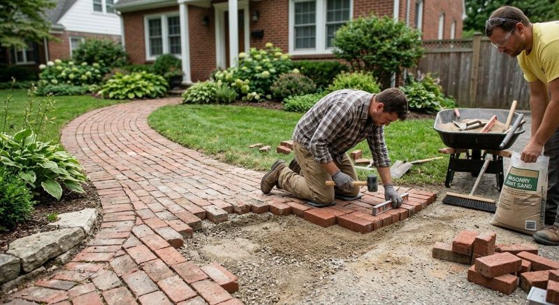 Brick Flatwork Repair in Hudson, FL