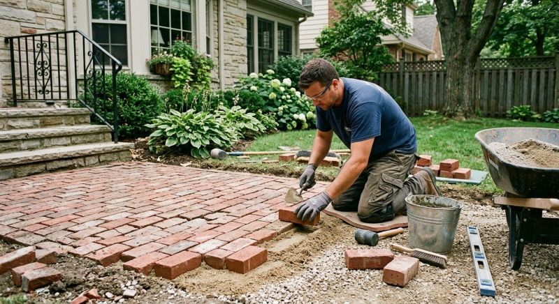 Brick Flatwork Repair in Pasco County, FL
