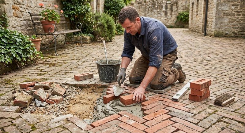 Brick Flatwork Repair in Port Richey, FL