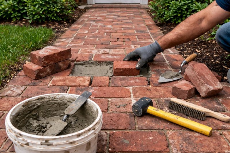 Brick Pathway Repair in Pasco County, FL