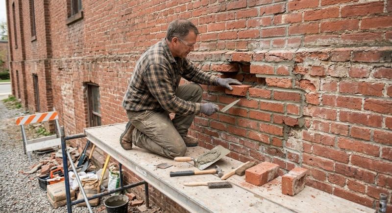Brick Stairs Repair in Tarpon Springs, FL