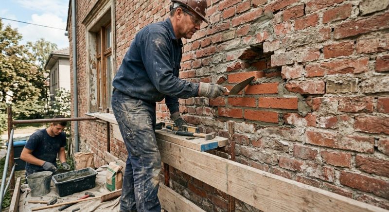 Brick Wall Repair in Spring Hill, FL