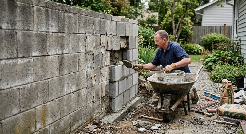 Concrete Block Repair in Palm Harbor, FL