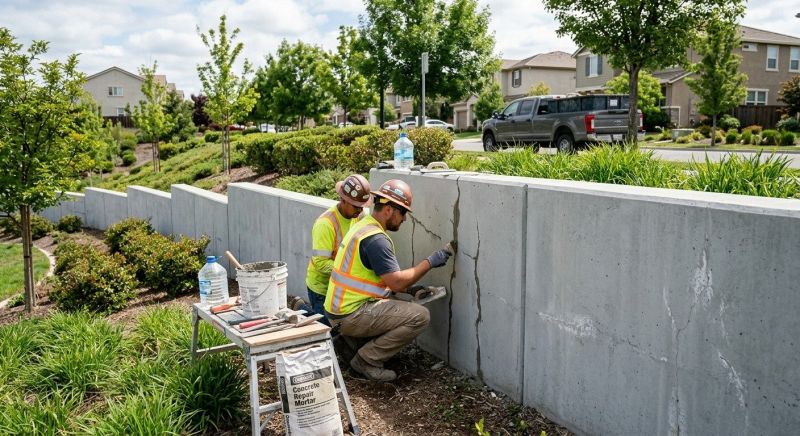 Retaining Wall Repair in Hernando County, FL