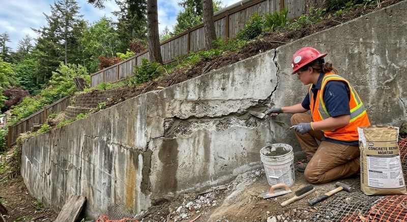 Retaining Wall Repair in Hudson, FL