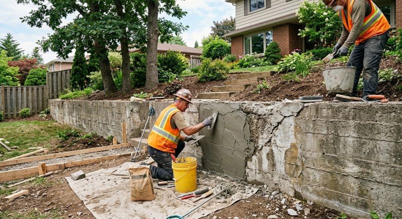 Retaining Wall Repair in Pasco County, FL