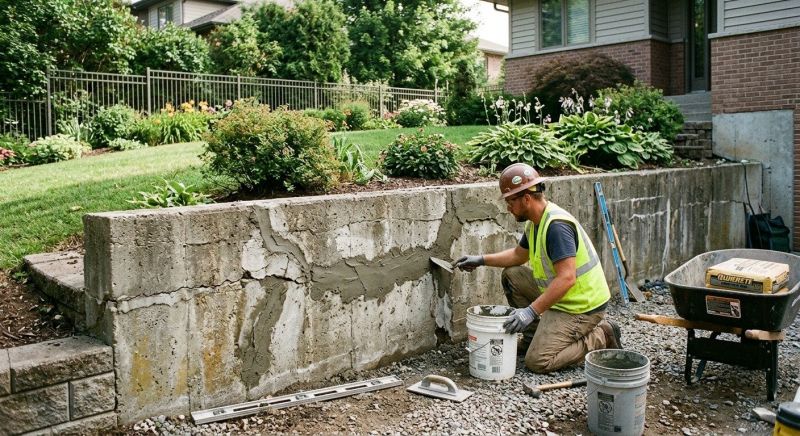 Retaining Wall Repair in Palm Harbor, FL