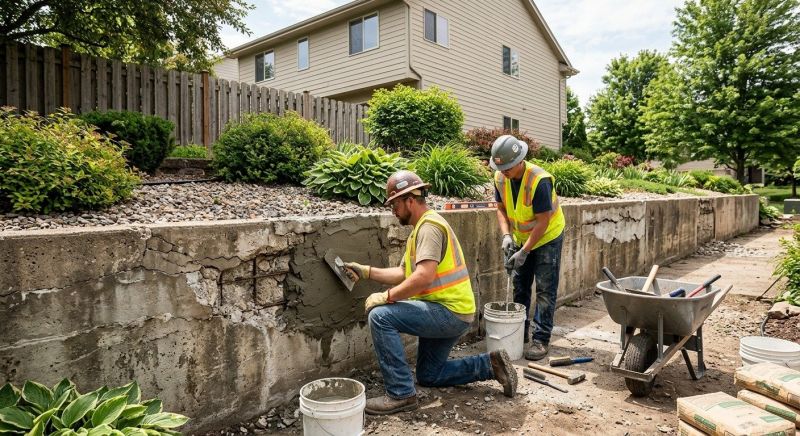 Retaining Wall Repair in Tarpon Springs, FL