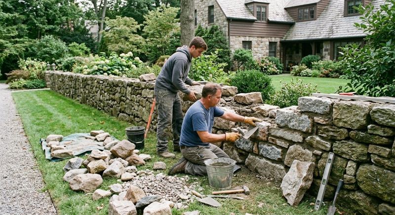 Rock Wall Repair in Pasco County, FL