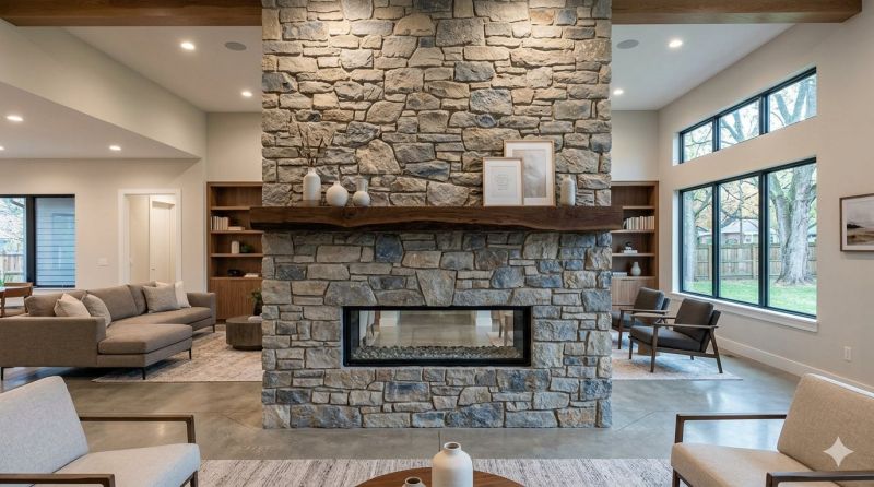 Stone Chimney Installation in Palm Harbor, FL