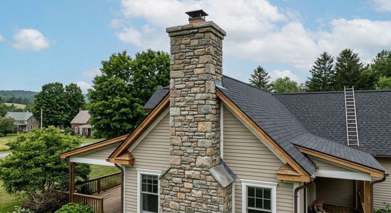 Stone Chimney Installation in Tarpon Springs, FL