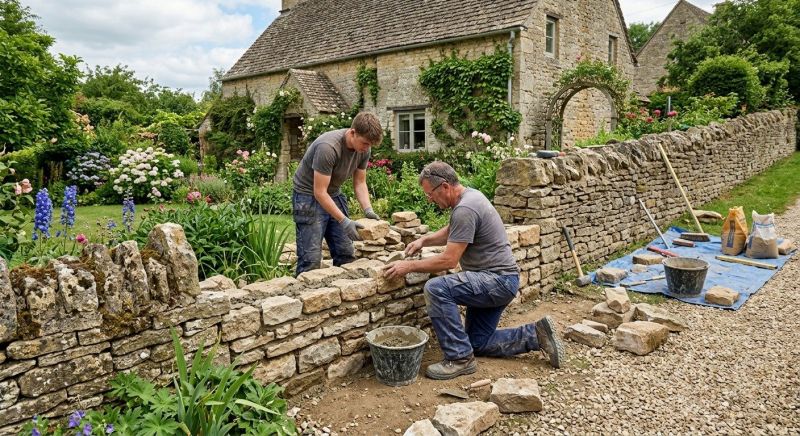 Stone Wall Repair in Safety Harbor, FL