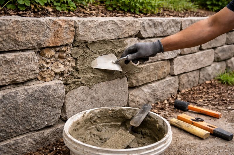 Stone Wall Repair in Tampa, FL